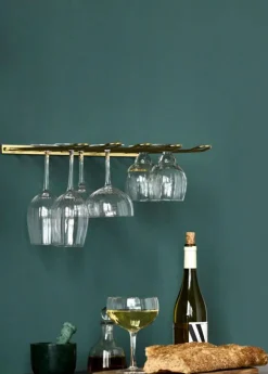 HDStilio Ställning Till Glas, Antique Silver Finish