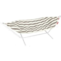 Headdemock Superb Hängmatta, Ljusgrå / Stripe Cacao
