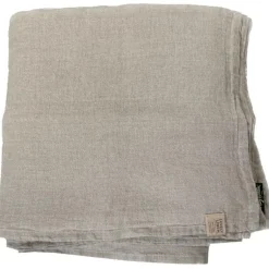 Lovely Linen Underlakan-Heaven Lakan 260x260 cm, Mörkgrå