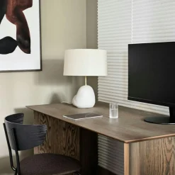 Hebe Small Lampfot, Off-white