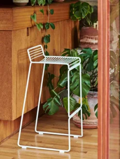 HAY Barstolar & Pallar Till Uteplatsen|Barstolar & Barpallar-Hee Barstol Låg, Asphalt Grey