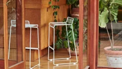 HAY Barstolar & Pallar Till Uteplatsen|Barstolar & Barpallar-Hee Barstol Låg, Asphalt Grey