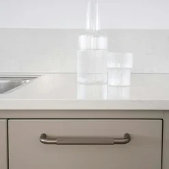 Beslag Design Knoppar & Dörrhandtag-Helix Handtag 128, Rostfritt Stål