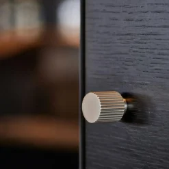 Helix Stripe Knopp, Rostfri look