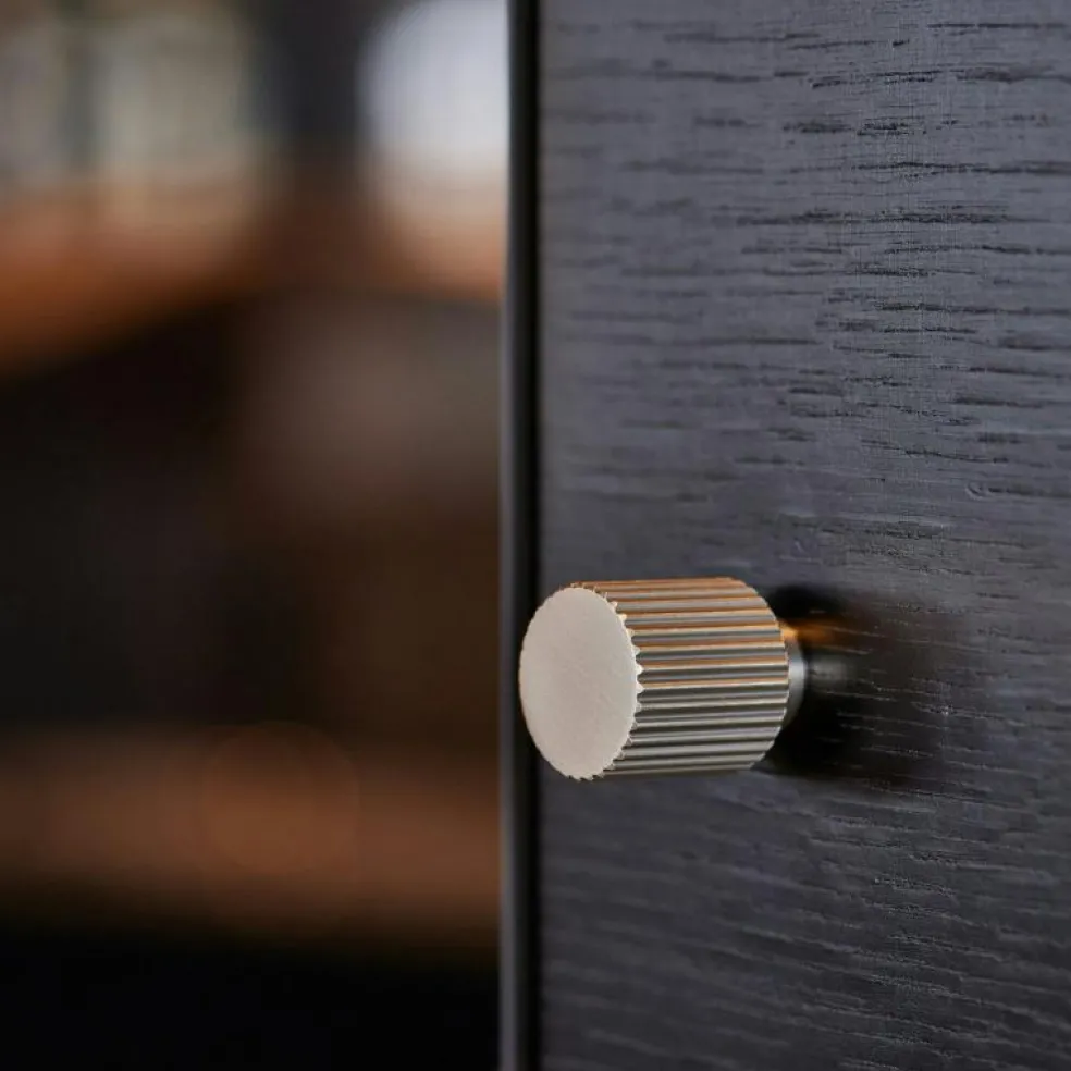 Helix Stripe Knopp, Rostfri look