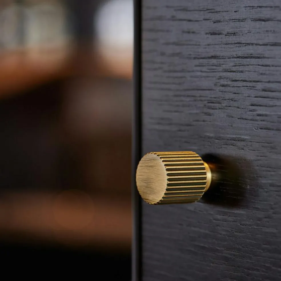 Helix Stripe Knopp, Rostfri look