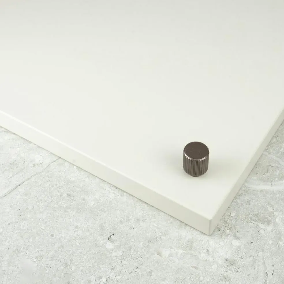 Helix Stripe Knopp, Rostfri look