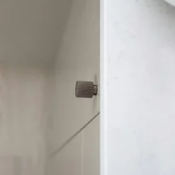 Helix Stripe Knopp, Rostfri look