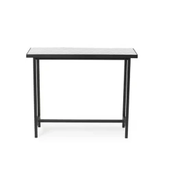 Warm Nordic Skänkar & Sideboards-Herringbone Tile Sidobord Högt, Vit