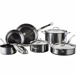 Meyer Grytset & Kastrullset-Hestan NanoBond Set, 10 Delar