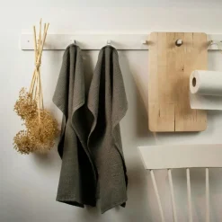 Hetty Kökshandduk 50x70 cm 2-pack, Charcoal