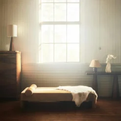 Dusty Deco Sidobord & Avlastningsbord-Hexagon Konsolbord, Mörkbetsad Ask