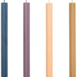 Hexagon Ljus 4-pack, Dark