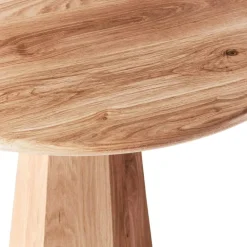 Hexagon Matbord Ø90 cm, Walnut