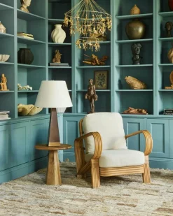 Dusty Deco Sängbord & Nattduksbord|Sängbord & Nattduksbord-Hexagon Sidobord Ø45 cm, Ek