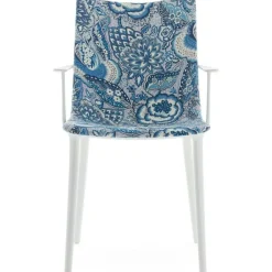 Kartell Stolar-H.H.H. Stol Klädd Tyg, Mustard / Ink-Ochre