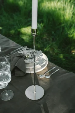 Hilke X Mumin No.2 Ljusstake, Förnicklad Mässing