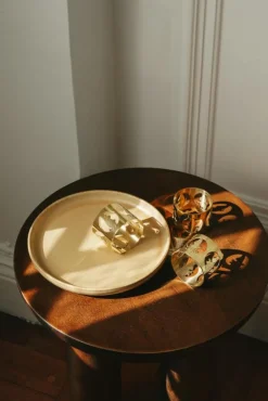 Hilke Collection Servetter & Tillbehör-Hilke X Mumin Servettring Muminmamma 2-pack, Förnicklad Mässing