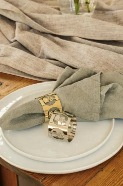 Hilke X Mumin Servettring Lilla My 2-pack, Nickelpläterad