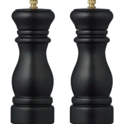 Kitchenware by Tareq Taylor Kryddkvarnar-Himalaya Salt- Och Pepparset 16,5 cm, Svart