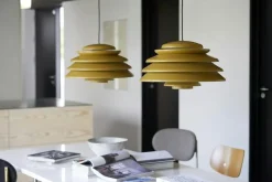 Verpan Pendellampor-Hive Pendel, Gul