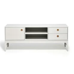 Mavis Tv-Bänkar & Mediabänkar-Höllviken Bänk 150 cm, Vitpigmenterad Ek