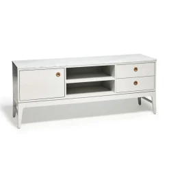Mavis Tv-Bänkar & Mediabänkar-Höllviken Bänk 150 cm, Vitpigmenterad Ek