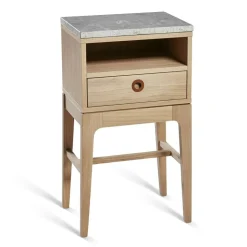 Mavis Sängbord & Nattduksbord|Sängbord & Nattduksbord-Höllviken Sängbord Höga Ben, Vitpigmenterad Ek
