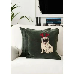 Holiday Dog Kuddfodral 50x50 cm, Masala Yellow