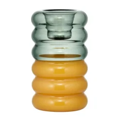 Design Letters Ljusstakar-Hoop Ljusstake, Green/Milky Green