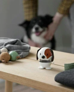 Hoptimist Dog Figur, Brun