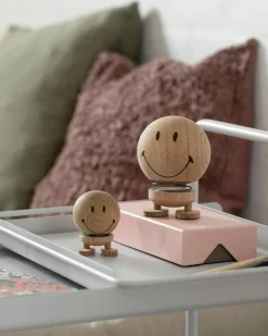 Hoptimist Smiley Figur M, Naturlig Ek