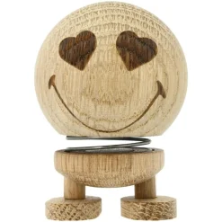 Hoptimist Dekorativa Accessoarer-Smiley Love Figur M, Naturlig Ek