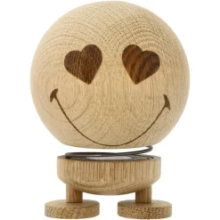 Hoptimist Dekorativa Accessoarer-Smiley Love Figur M, Naturlig Ek