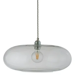 Horizon Pendel 45 cm, Klar/Silver