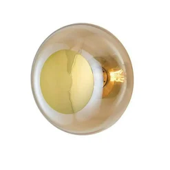 EBB & FLOW Vägglampor|Plafonder-Horizon Vägg/Taklampa 29 cm, Chestnut Brown