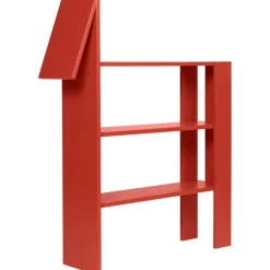 Horse Bokhylla 91x111 cm, Poppy Red