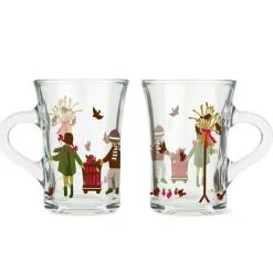 Hot Drink-Glas, 2-pack, Multi
