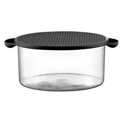 Bodum Förvaringsburkar & Lock-HOT POT Skål Med Silikonlock 2,5 L, Svart