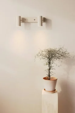 Globen Lighting Sänglampor|Vägglampor-Hubble 2 Vägglampa, Beige