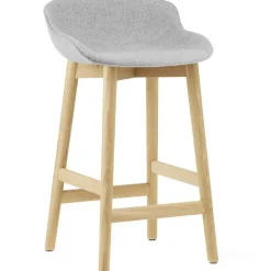 Normann Copenhagen Barstolar & Barpallar-Hyg Barstol 75 cm, Mörkgrå / Ek