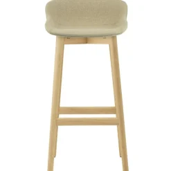 Normann Copenhagen Barstolar & Barpallar-Hyg Barstol 75 cm, Mörkgrå / Ek