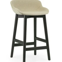 Normann Copenhagen Barstolar & Barpallar-Hyg Barstol 75 cm, Mörkgrå / Svart Ek
