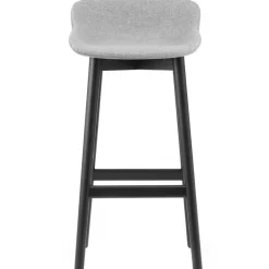 Normann Copenhagen Barstolar & Barpallar-Hyg Barstol 75 cm, Mörkgrå / Svart Ek