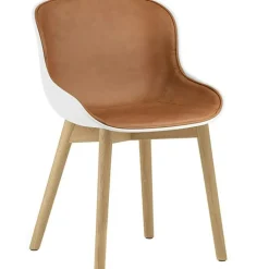 Normann Copenhagen Stolar-Hyg Stol, Klädd Framsida, Sand / Ek