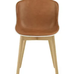 Normann Copenhagen Stolar-Hyg Stol, Klädd Framsida, Sand / Ek