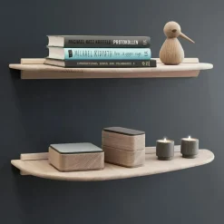 Hylla 3 Ek, 80x21 cm