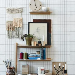 Hylla 3 Ek, 80x21 cm