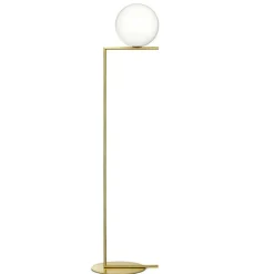 Flos Golvlampor-IC Lights F2 Golvlampa, Chrome