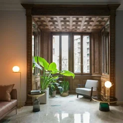 Flos Golvlampor-IC Lights F2 Golvlampa, Chrome